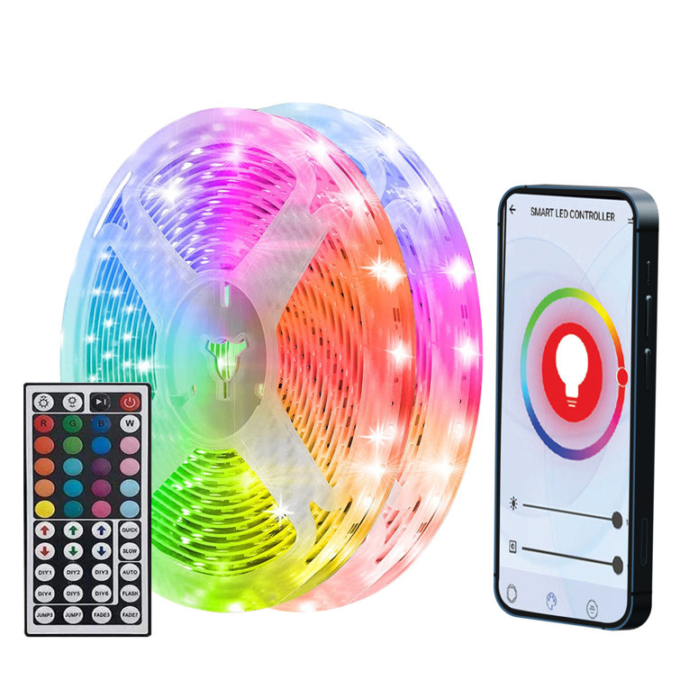 Led strip lights 32.8 ft discount